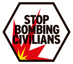 Stop Bombing Civilians logo
