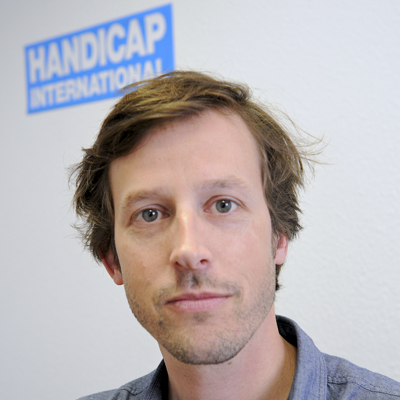 Thomas Hugonnier, Head of Handicap International’s Mine Action programme